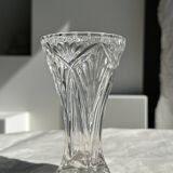 Petit vase en verre évasé classique