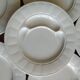 6 artichoke plates in Pillivuyt porcelain