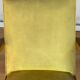 Armchair 1960 french work seat yellow compass feet