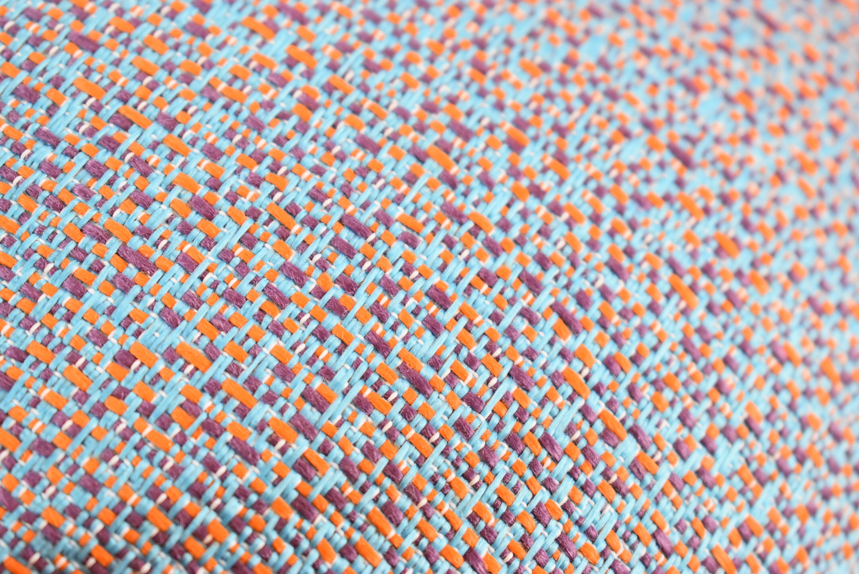 Fully restored vintage armchair, designer E.Homa, 60s, East Europe, multicolour, water resistant