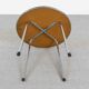 Table d'appoint en tube d'acier Bauhaus vintage