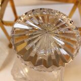 Whiskey cellar called "Tantalus" - Servant of 2 cut crystal carafes
