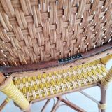 Rattan bistro chairs