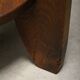 Dutch Art Deco Amsterdam School small side table or plant table solid oak