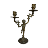 Gilded bronze chandelier