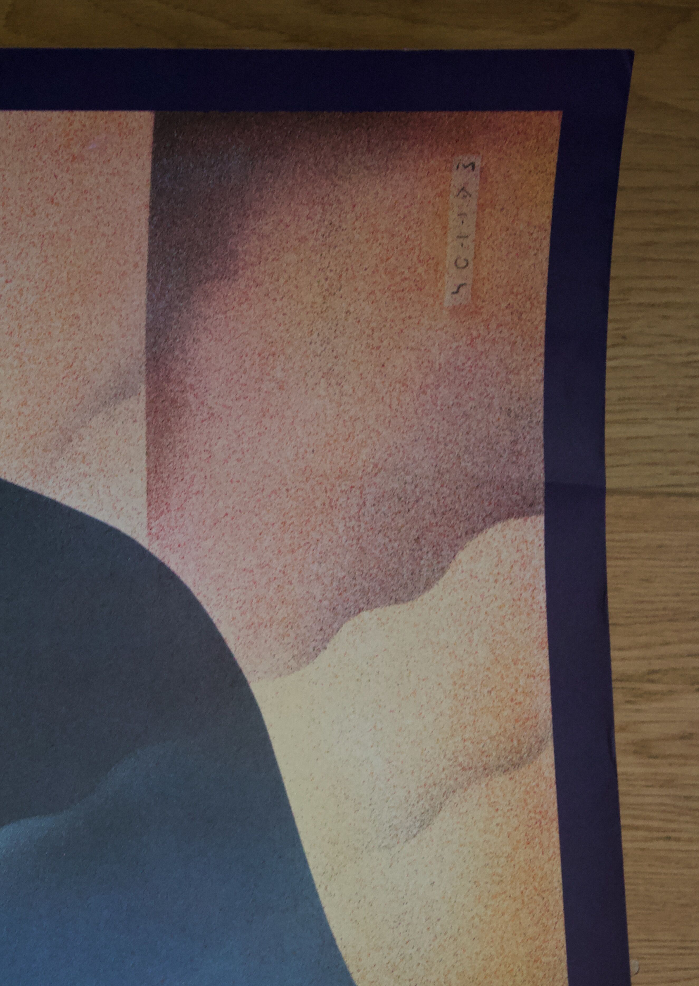 Poster French Line - Paquebot France - Transatlantic General Company - Original - Signed