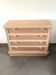 Pink chest of drawers four drawers