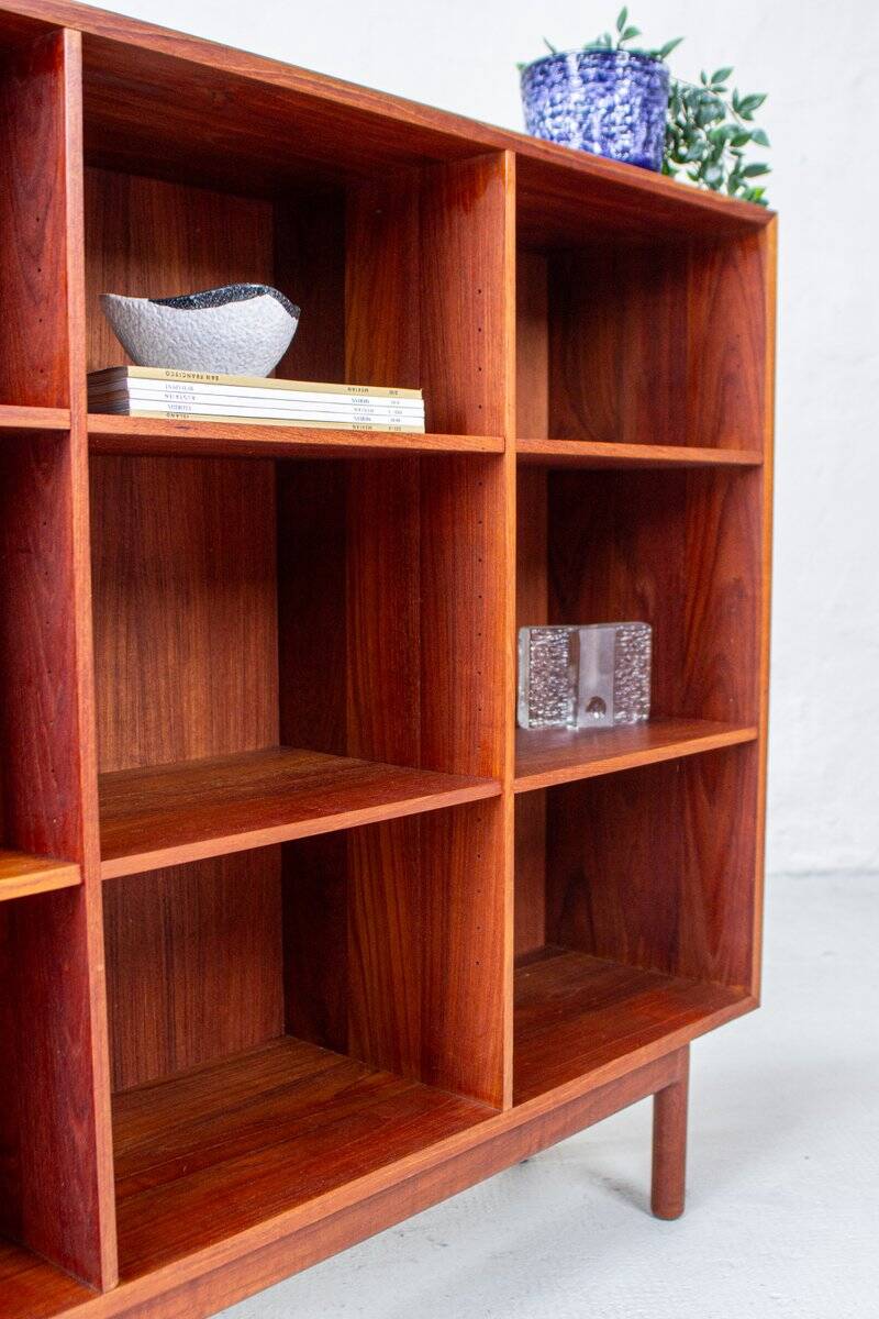 Vintage Teak Bookcase by Peter Hvidt, Denmark, 1960s