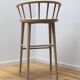 Wood 607 bar stool, Billiani