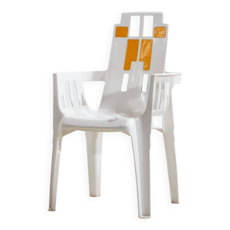 Fauteuil Boston par Pierre Paulin pour Henry Massonnet, années 1980 (MK10779)
