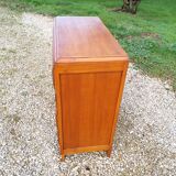 Compass foot chest of drawers