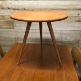 Coffee table end of sofa tripod year 50/60