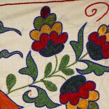 Vintage Turkish hand-knotted rug 46x90 cm