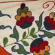 Vintage Turkish hand-knotted rug 46x90 cm