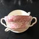 pink English tea service