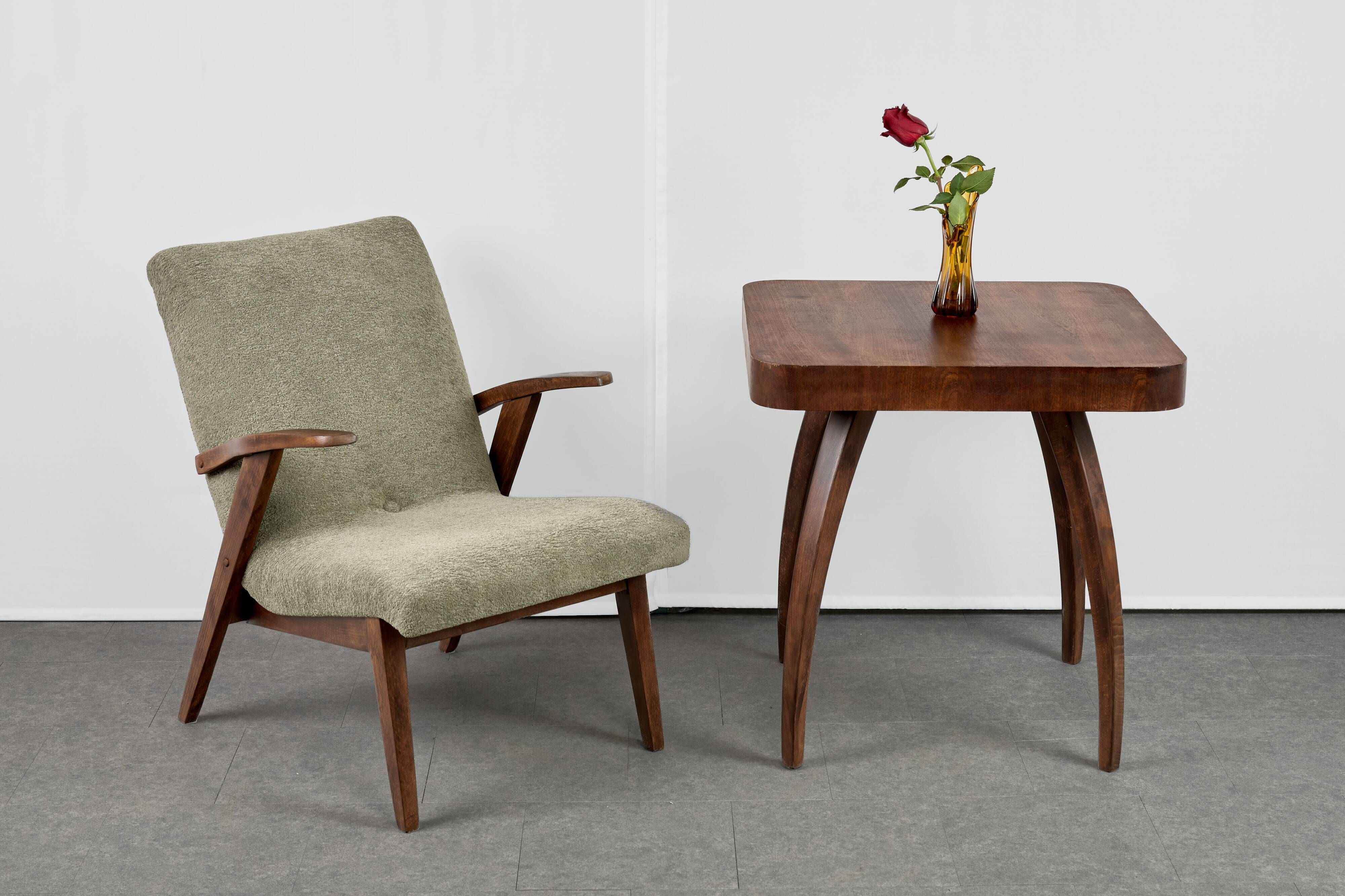 Iconic Armchair by Mieczysław Puchała, 1960s, Poland