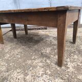 1m19x53 cm old rustic farmhouse coffee table