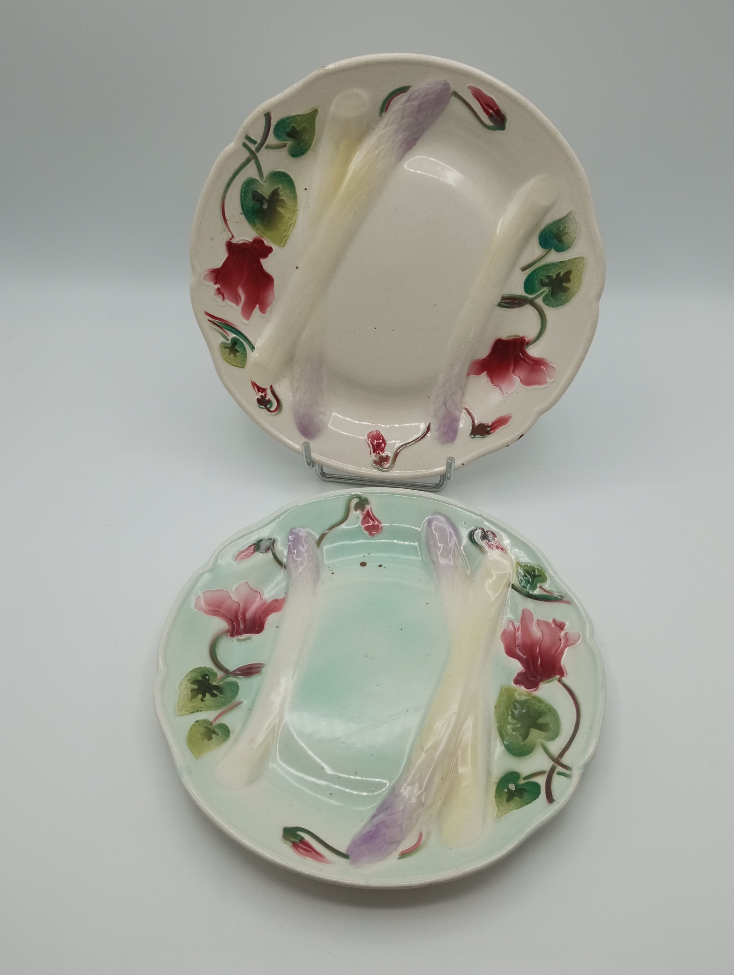 Asparagus plates in dabbling