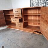 Art deco walnut sideboard