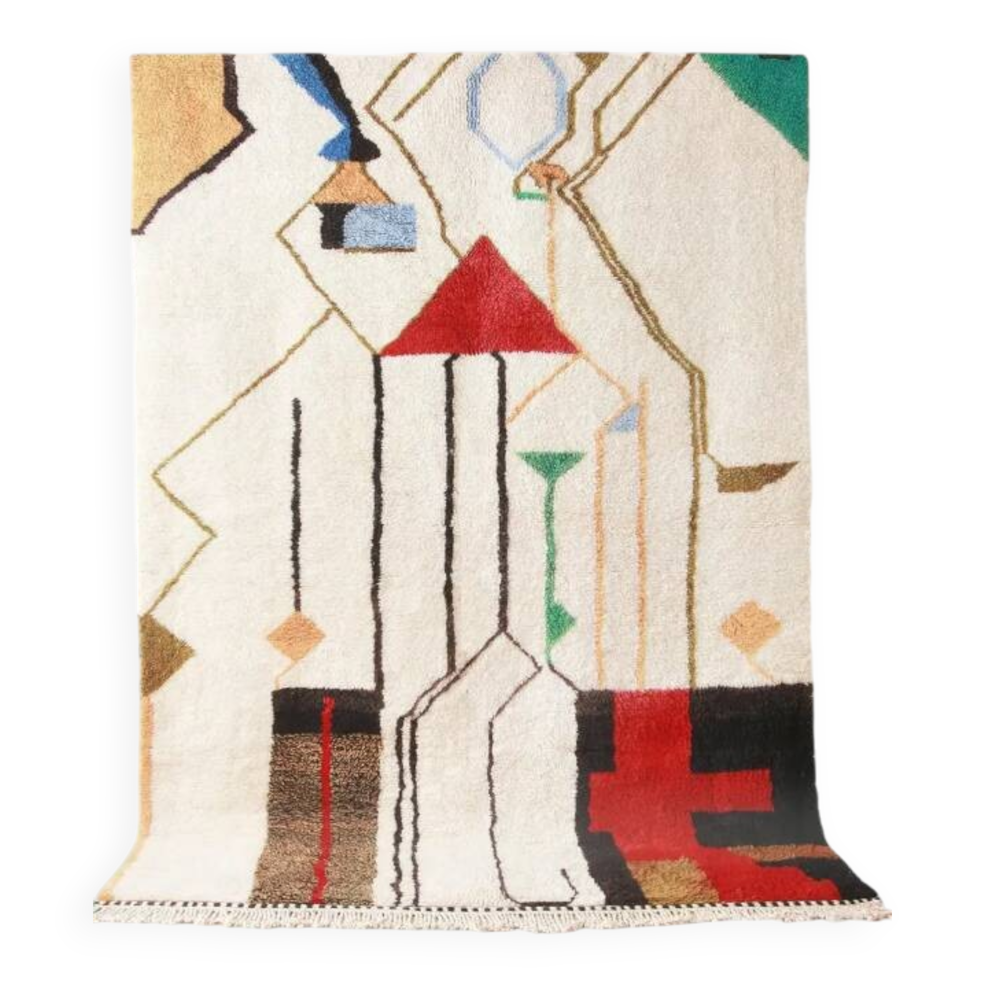 Handmade wool rug Mrirt 150/250cm