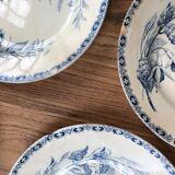 6 iron earth plates model "Marthe"