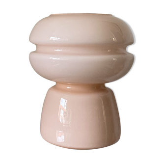 Space age design table lamp, soft pink