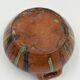 Set of 4 Flemish art nouveau stoneware