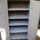 Old Paris wardrobe gray patina