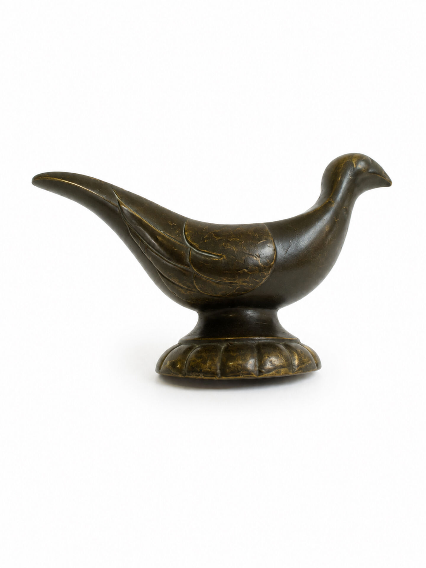 Repose pipe Just Andersen "Disko Metal" Art Deco, 1930