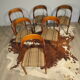 Lot de 6 chaises Baumann