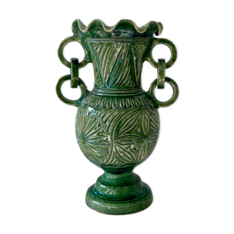 Terracotta vase