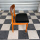Lot de 4 chaises danoises en teck