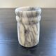Grey marble vase