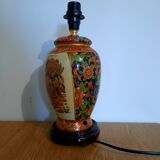 Pair of earthenware living room lamps