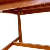 Exotic glass and solid wood table in Thailand