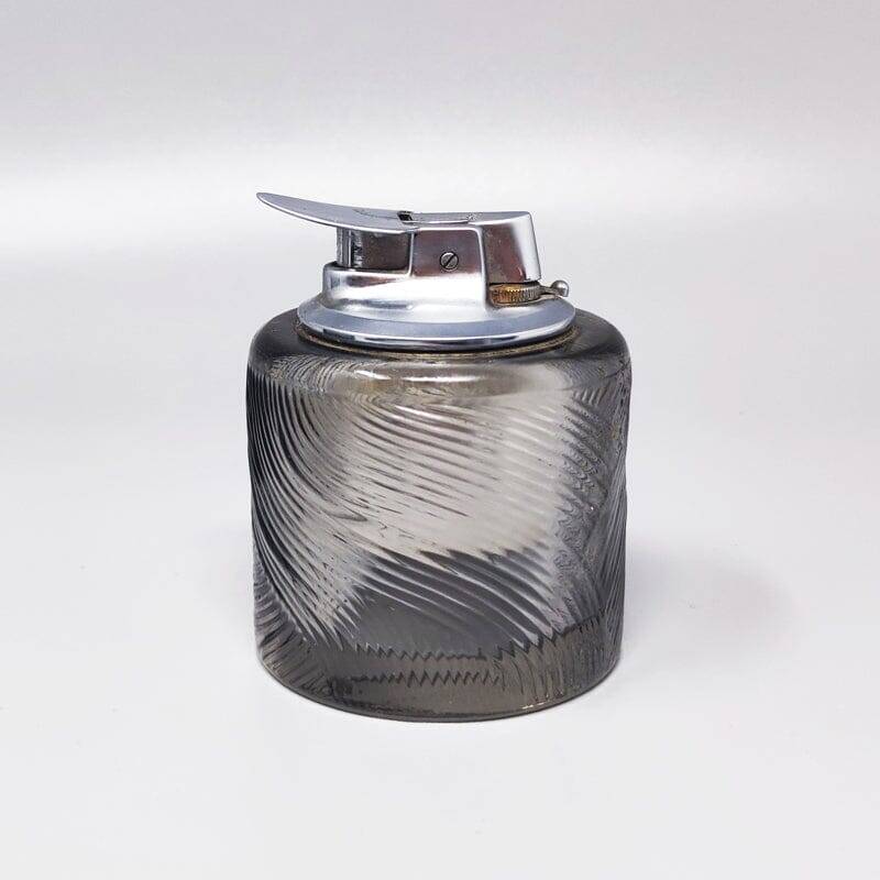 1970s Gorgeous Smoking Set by Sergio Asti for Arnolfo di Cambio. Made in It