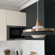 Scandinavian pendant lamp Bent karlby for Lyfa, Denmark 1960 vintage