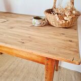 Antique farmhouse table L