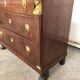 Commode retour d’égypte en acajou pieds griffes époque empire