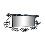 Miroir fer forgé