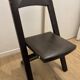 Set of 4 Gautier folding chairs in solid wood