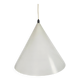Lampe à pendentif conique minimaliste vintage - style billard Louis Poulsen - années 70