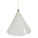 Lampe à pendentif conique minimaliste vintage - style billard Louis Poulsen - années 70