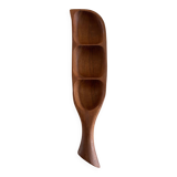 Plateau apéritif vintage en teck