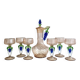 Art Deco Glass Set by Bimini – Designed by Fritz Lampl, 1920s