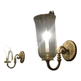 4 Louis XIV wall lights Photophore Lamp gallery