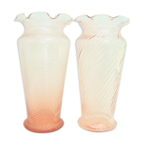 Pair of unusual vases