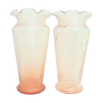 Pair of unusual vases