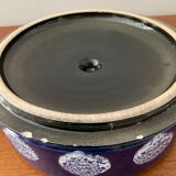 Enamelled ceramic trinket bowl