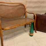 Children's sofa curved wood